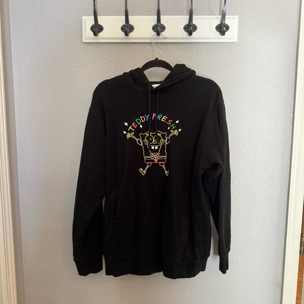 Teddy Fresh SpongeBob Collab Hoodie - Unisex Size Large